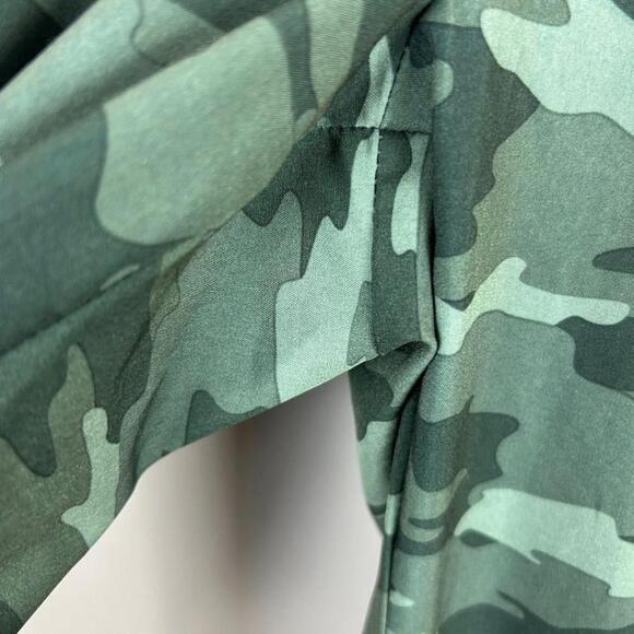 Kyodan Green Camouflage Capri Pants Large - Picture 8 of 13